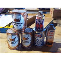 Assorted Oil Cans (6)