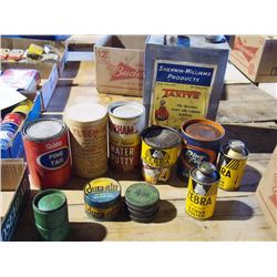 Assorted Cans of Various Product (11)