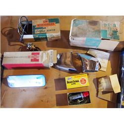 Block Heater, NOS / Brake Signal Light / IH Rear View Mirror / Bumper Guard Unit