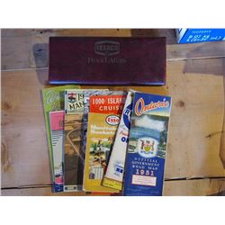 Assorted Canadian Road Maps, 50's (9)