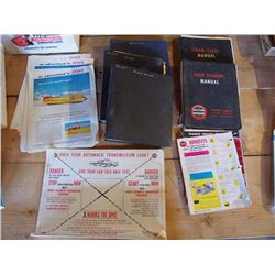 Box Lot of Wynn's Salesman Brochures, Literature, Farm Sales Manual