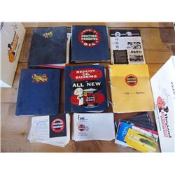 Box Lot of Wynn's Mail Out Ads, Bulletins, Dealer Route Info