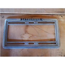 Lethbridge License Plate Holder