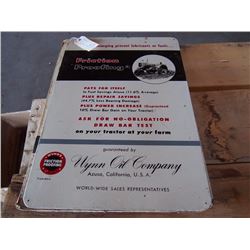 Wynn's Hard Cardboard Advertising Poster