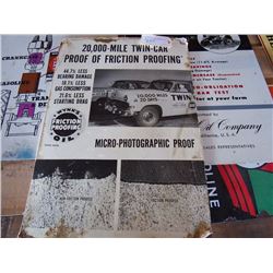 Wynn's Hard Cardboard Advertising Poster