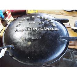 Steam Tractor Firebox Cover Plate - Sawyer and Massey Co.