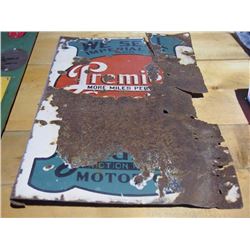 Imperial Polarine Flange Sign