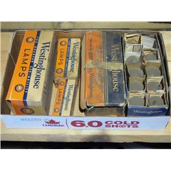 Box Lot of Assorted NOS Westinghouse Bulbs