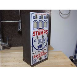 Porcelain Front 10 Cent Postage Stamp Dispenser