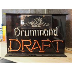 Drummond Neon Beer Sign