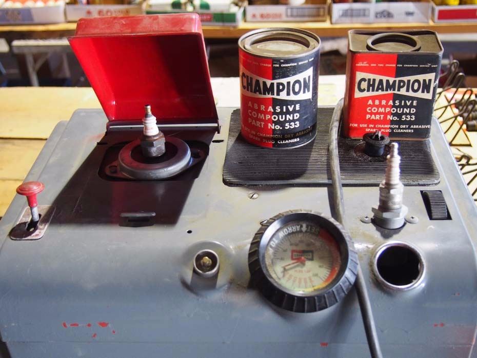 Champion Spark Plug Cleaner / Tester, With Extras