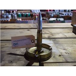 Folk Art Bullet Lighter on Ash Tray