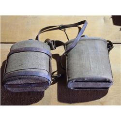 Canvas Wrapped Metal Canteens (2)