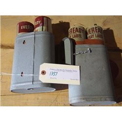 Battery Boxes, Pair With Batters (2 Each)