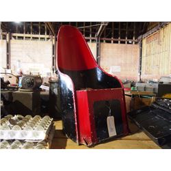 Vintage Aluminum Airplane Seat