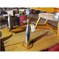 Folk Art Bullet Lamp 24" Tall