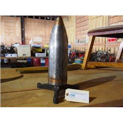 Folk Art Bullet on Base 18" Tall