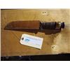 Image 2 : Knife, 12" long, Marked USMC - Casmillus N.Y. With Sheath