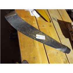 Metal Propeller Blade With Impact Damage