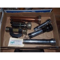 Vintage Flashlights, Lot of 6