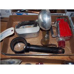 Vintage Battery Lamps, Lot of 4