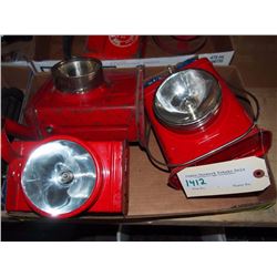 Vintage Battery Lamps, Lot of 3