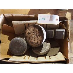 Box Lot of Lead Babbitt's