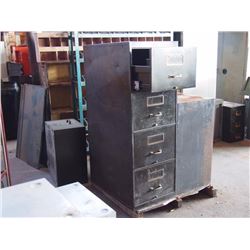 4 Drawer Legal File Cabinet - Metal