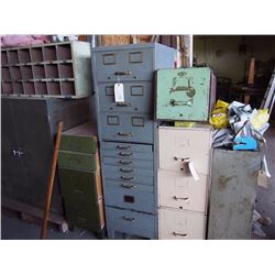 10 Drawer Multi Size Metal Cabinet