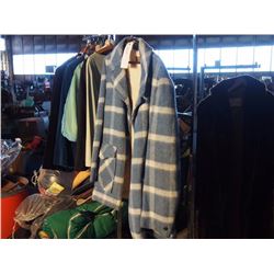 Men's Vintage Wool Coat, Size 44