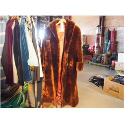 Ladies Full Length Fur Coat, Craft Furs Calgary