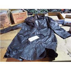 Men's 3/4 Length Leather Jacket, Used