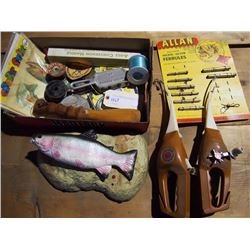 Flats of Mix Fishing Related Items (2)