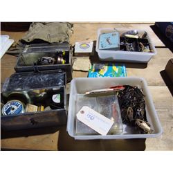 Assortment of Fishing, Lures, More