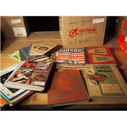 Box Lot of Automotive Service Manuals (~22)