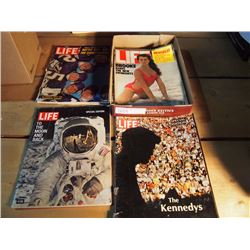 Life Magazines, Moon landing, Kennedy's, Etc. (10)