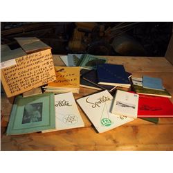 Yearbooks & School Books (30) Mostly Lethbridge