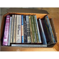 Lethbridge & Calgary Phone Books (20) 60's-70's