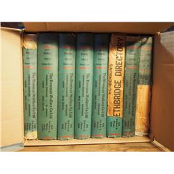 Henderson Directories (8) Lethbridge, 50's