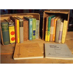 School & Business Books (20) 50's, 70's, 90's