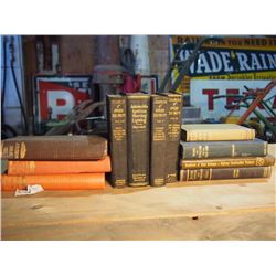 Hardcovers (13) - Electricity, Water, Home Workshop, 1940's