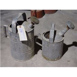 Water Cans With Spouts, Pair