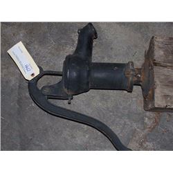 Cistern Pump on a Post