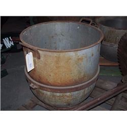 Large Cauldron 24" D, 25" H