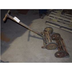 Vintage Push Lawn Roller With Spare Bottom