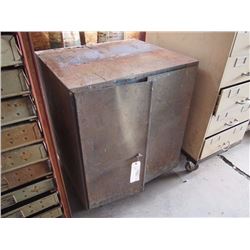 Metal Shop Cabinet, 24" Tall