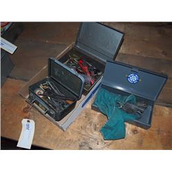 Small Boxes (3) Assorted Tools