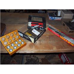 Clutch Alignment Tools, No-Go's, Metal Punch Set & 4 Pc Pry Bar Set