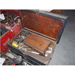 Motor Rebuilding Tools in Wood Case