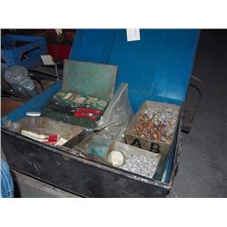 Metal Box Full of Various Rivets